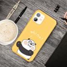 For iPhone 11 Cartoon Animal Pattern Shockproof TPU Protective Case(Yellow Panda) - 1