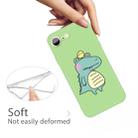 For iPhone SE 2022 / SE 2020 /  8 / 7 Cartoon Animal Pattern Shockproof TPU Protective Case(Green Crocodile Bird) - 4