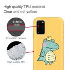 For Galaxy S20 Cartoon Animal Pattern Shockproof TPU Protective Case(Yellow Crocodile Bird) - 3