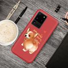 For Galaxy S20 Ultra Cartoon Animal Pattern Shockproof TPU Protective Case(Red Corgi) - 1