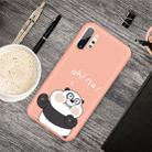 For Galaxy Note 10+ Cartoon Animal Pattern Shockproof TPU Protective Case(Orange Panda) - 1