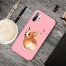 For Galaxy Note 10+ Cartoon Animal Pattern Shockproof TPU Protective Case(Pink Corgi) - 1