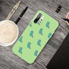 For Galaxy Note 10+ Cartoon Animal Pattern Shockproof TPU Protective Case(Green Dinosaurs) - 1