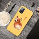 For Galaxy A71 Cartoon Animal Pattern Shockproof TPU Protective Case(Yellow Corgi) - 1