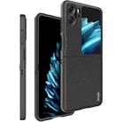 For OPPO Find N2 Flip 5G IMAK Ruiyi Series Carbon Fiber Texture PC Phone Case(Black) - 1