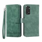 For Xiaomi Redmi Note 11 / Note 11S Dierfeng Dream Line TPU + PU Leather Phone Case(Green) - 1