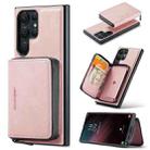 For Samsung Galaxy S23 Ultra 5G JEEHOOD Magnetic Zipper Horizontal Flip Leather Phone Case(Pink) - 1