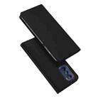 For Motorola Edge 30 DUX DUCIS Skin Pro Series Flip Leather Phone Case(Black) - 1