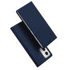 For Motorola Moto G73 DUX DUCIS Skin Pro Series Flip Leather Phone Case(Blue) - 1