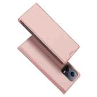 For Xiaomi Redmi Note 12 5G China/Global / Note 12R Pro / Poco X5 5G DUX DUCIS Skin Pro Series Flip Leather Phone Case(Rose Gold) - 1