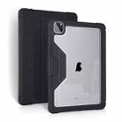 3-fold TPU Acrylic PC Smart Leather Tablet Case For iPad Pro 11 2018 / 2020 / 2021 / Air 10.9 2020 / Air 10.9 2022 (Black) - 1