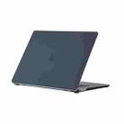 For Microsoft Surface Laptop 13.5 inch Flannel Shockproof Frosted Laptop Protective Case(Black) - 1