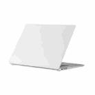 For Microsoft Surface Laptop 13.5 inch Flannel Shockproof Frosted Laptop Protective Case(Transparent) - 1