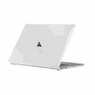 For Microsoft Surface Laptop 13.5 inch Laptop Flannelette Crystal Anti-drop Protective Case(Transparent) - 1
