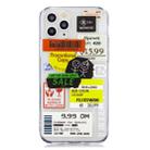 For iPhone 11 Transparent TPU Pattern Protective Case(Colorful Barcode) - 1