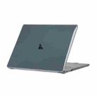 For Microsoft Surface Laptop 13.5 inch Laptop Steel Surface Crystal Shockproof Protective Case(Black) - 1