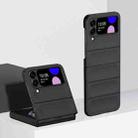 For Samsung Galaxy Z Flip4 Skin Feel Magic Shield Shockproof Phone Case(Black) - 1