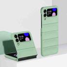 For Samsung Galaxy Z Flip4 Skin Feel Magic Shield Shockproof Phone Case(Green) - 1
