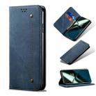 For OnePlus 11R Denim Texture Flip Leather Phone Case(Blue) - 1