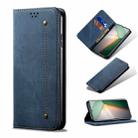 For vivo iQOO 11 Denim Texture Flip Leather Phone Case(Blue) - 1