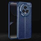 For Honor Magic5 Litchi Texture Shockproof TPU Phone Case(Blue) - 1