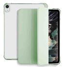 For iPad mini 6 3-fold Shockproof Smart Leather Tablet Case(Green) - 1