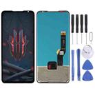 AMOLED LCD Screen For ZTE Nubia Red Magic 6s NX669J with Digitizer Full Assembly(Black) - 1