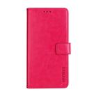 For OPPO Reno idewei Crazy Horse Texture Horizontal Flip Leather Case with Holder & Card Slots & Wallet(Rose Red) - 2