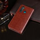 For OPPO Realme 5 Pro idewei Crazy Horse Texture Horizontal Flip Leather Case with Holder & Card Slots & Wallet(Brown) - 3