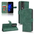 For Honor 80 GT Skin Feel Magnetic Flip Leather Phone Case(Green) - 1