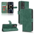 For Xiaomi Redmi K60E 5G Skin Feel Magnetic Flip Leather Phone Case(Green) - 1