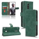 For ZTE nubia Red Magic 8 Pro 5G Skin Feel Magnetic Flip Leather Phone Case(Green) - 1