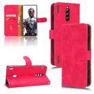 For ZTE nubia Red Magic 8 Pro 5G Skin Feel Magnetic Flip Leather Phone Case(Rose Red) - 1