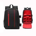 Outdoor Camera Backpack Waterproof Photography Camera Shoulders Bag, Size:45x32x18cm(Red) - 1