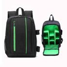 Outdoor Camera Backpack Waterproof Photography Camera Shoulders Bag, Size:33.5x25.5x15.5cm(Green) - 1