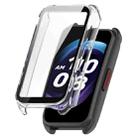 For Keep Band B4 PC+ Tempered Film Integrated Watch Protective Case(Transparent White) - 1