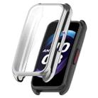 For Keep Band B4 Full Coverage TPU Electroplating Watch Protective Case(Silver) - 1