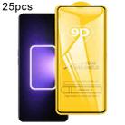 For Realme GT3 25pcs 9D Full Glue Full Screen Tempered Glass Film - 1