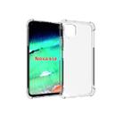 For Huawei Nova 6 SE Shockproof Non-slip Waterproof Thickening TPU Protective Case(Transparent) - 1