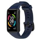 For Honor Band 7 Silicone Watch Band(Midnight Blue) - 1