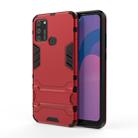 For Huawei Honor 9A PC + TPU Anti-fall Protective Case with Invisible Holder(Red) - 1