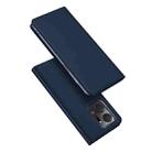 For Honor X7A DUX DUCIS Skin Pro Series PU + TPU Leather Phone Case(Blue) - 1