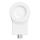 NILLKIN For Xiaomi S1 Pro USB-C / Type-C Mini Portable Smart Watch Charger(White) - 1