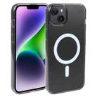 For iPhone 14 Plus GEBEI MagSafe Magnetic Transparent Phone Case (Transparent Black) - 1