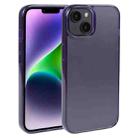 For iPhone 14 GEBEI Acrylic Phone Case (Purple) - 1