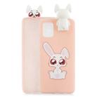 For Galaxy S20 Cartoon Shockproof TPU Protective Case with Holder(Big Eared Rabbit) - 1