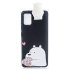 For Galaxy S20 Plus Cartoon Shockproof TPU Protective Case with Holder(Big White Bear) - 3