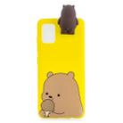 For Galaxy S20 Plus Cartoon Shockproof TPU Protective Case with Holder(Bracket Brown Bear) - 3