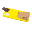 For Galaxy S20 Plus Cartoon Shockproof TPU Protective Case with Holder(Bracket Brown Bear) - 4