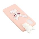 For Galaxy S20 Plus Cartoon Shockproof TPU Protective Case with Holder(Big Eared Rabbit) - 5